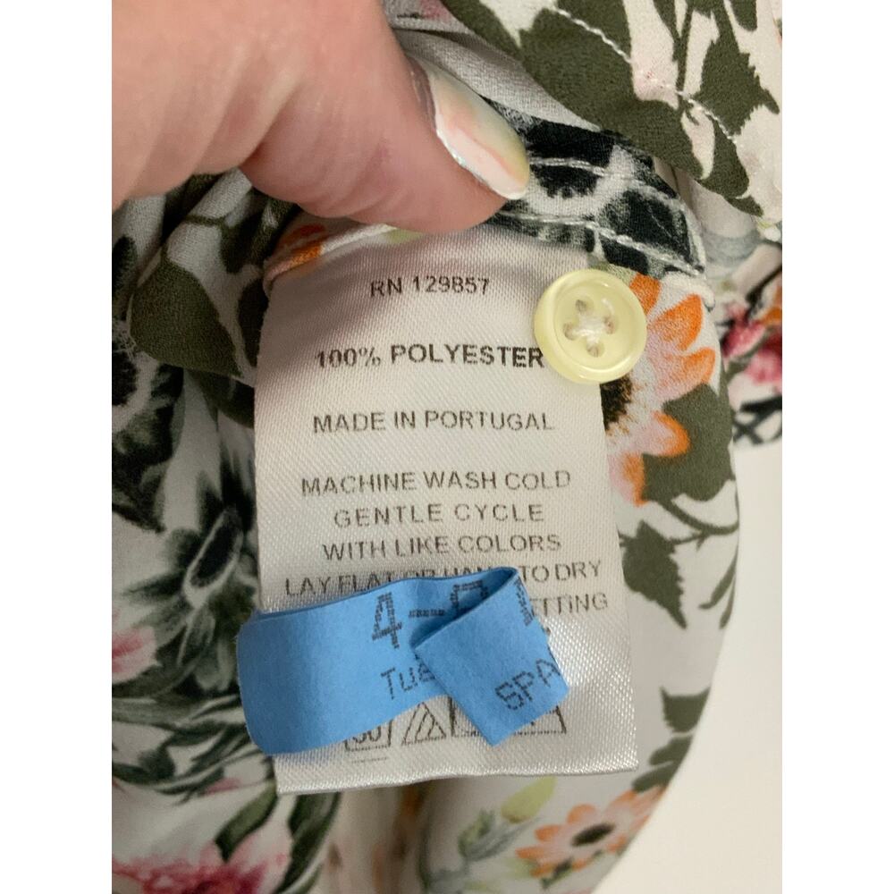 The Shirt Floral Blouse size large - Picture 5 of 9